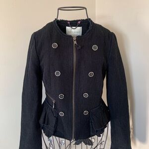 Banana Republic Black Slim-Fit Blazer